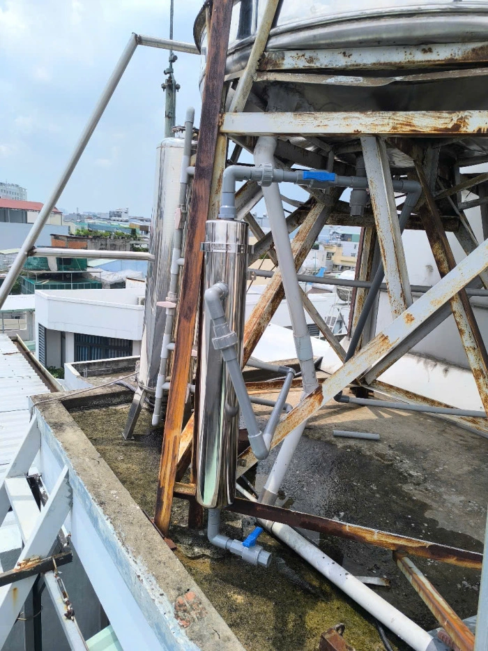Hệ thống xử lý nước đầu nguồn đơn giản mà hiệu quả cho gia đình sử dụng